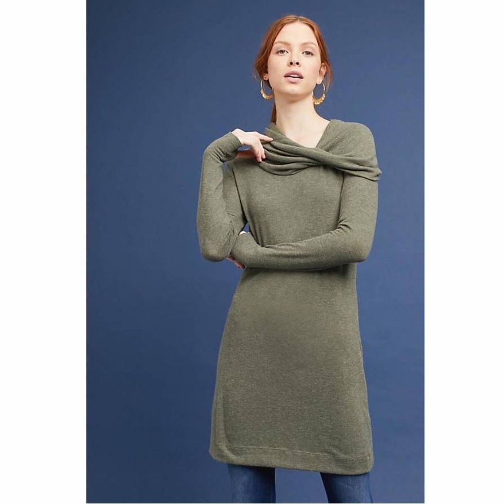 NWT Anthropologie Michael Stars Off-The-Shoulder Tunic Dress